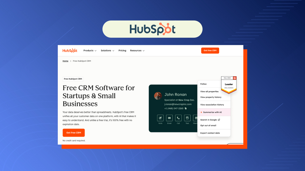 Hubspot CRM